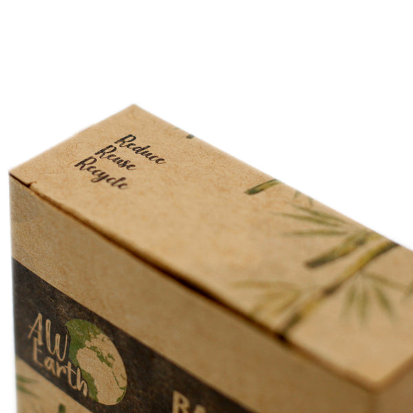 Eco Bathroom Bundle - Family Bamboo Toothbrushes & Bamboo Cotton Buds