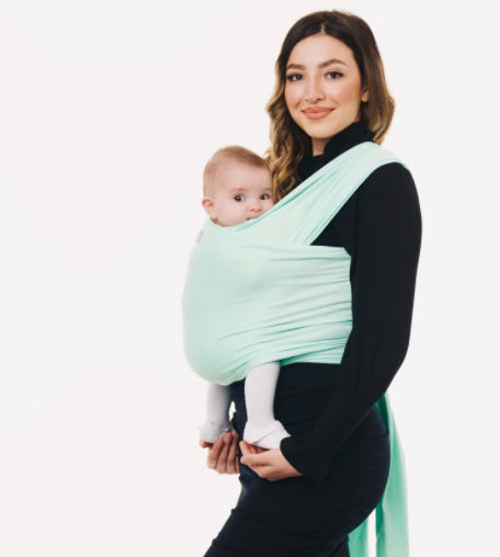 Mint Baby Sling Wrap - 100% natural cotton