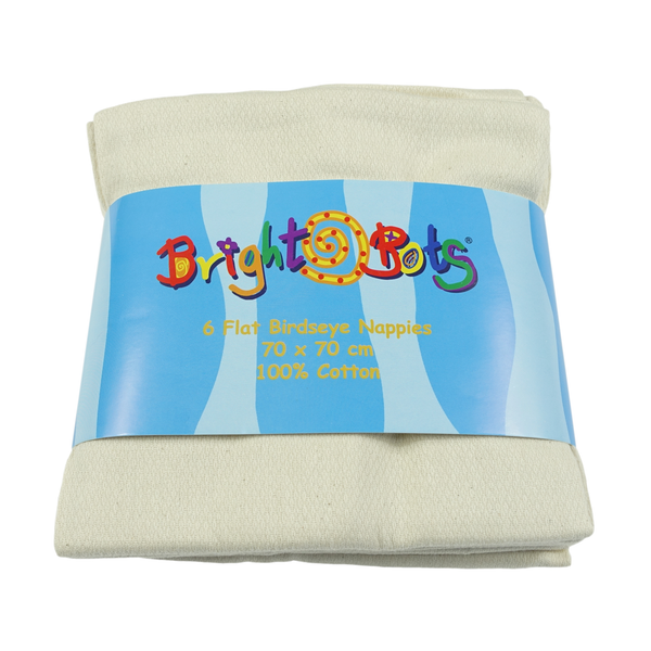 100% Cotton Birdseye Flat Cloth Nappies