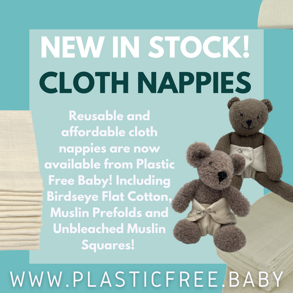 100% Cotton Birdseye Flat Cloth Nappies
