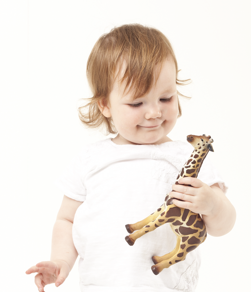 Natural Rubber Jungle Animals Toys (Set of 5)