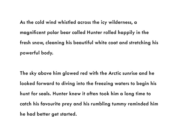 Hunter's Icy Adventure Book (signed copy)