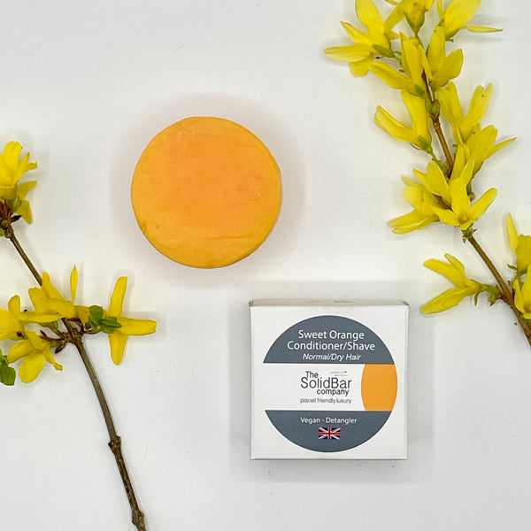 Essential Sweet Orange Hair Conditioner Bar for Baby & Kids