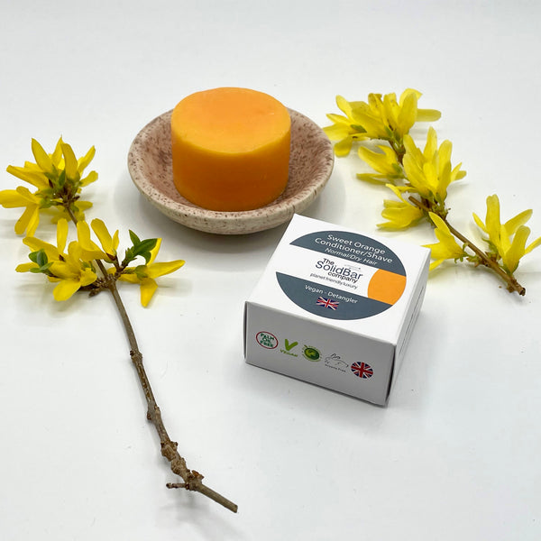 Essential Sweet Orange Hair Conditioner Bar for Baby & Kids