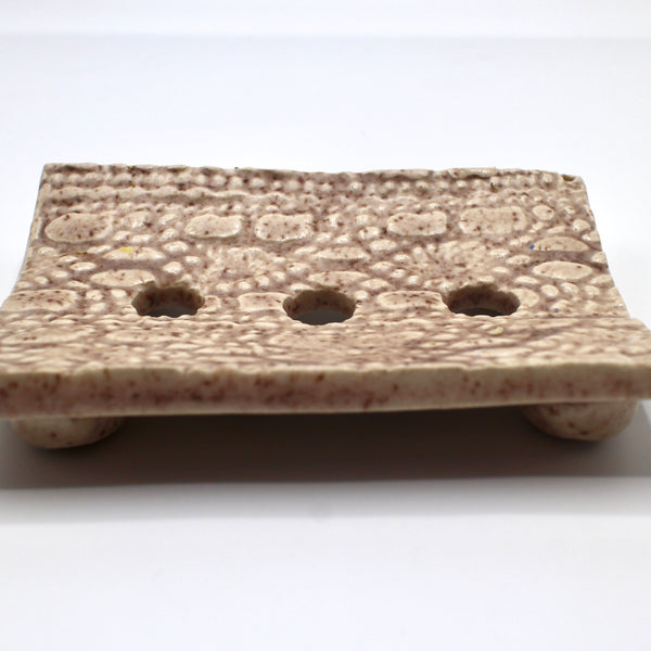 Handcrafted Artisan Ceramic Soap Dish