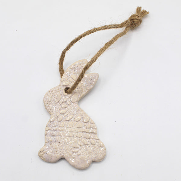 Handcrafted artisan hanging ceramic (sunshine, bunny or chick)