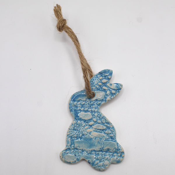 Handcrafted artisan hanging ceramic (sunshine, bunny or chick)