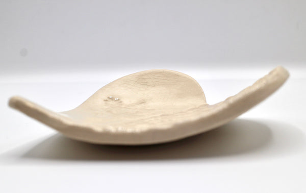 Handcrafted ceramic heart dish