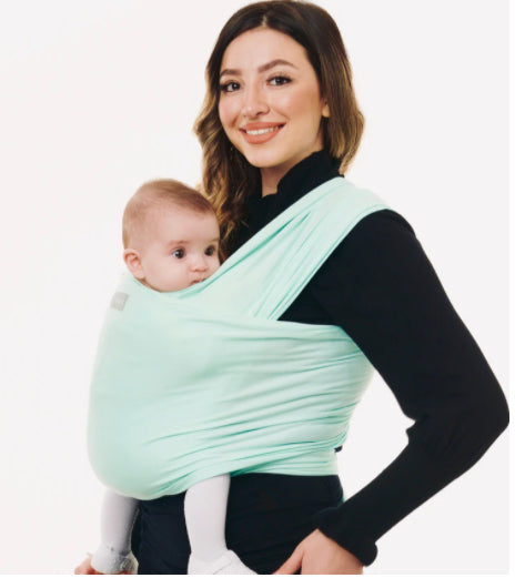 Mint Baby Sling Wrap - 100% natural cotton