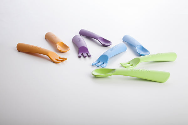 Biodegradable Bioplastic Cutlery Set - choice of colours