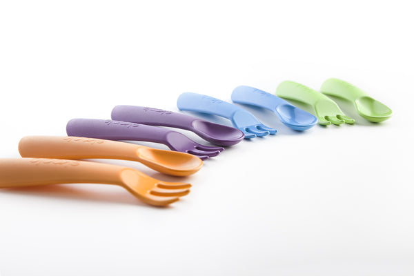 Biodegradable Bioplastic Cutlery Set - choice of colours