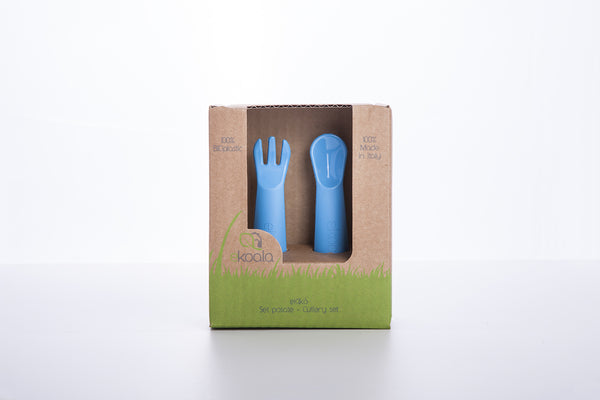 Biodegradable Bioplastic Cutlery Set - choice of colours