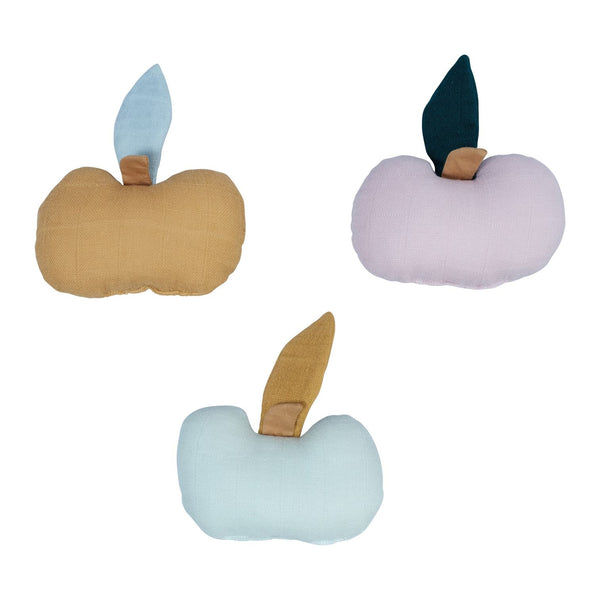 Fruit Rattle - Recycled Organic Cotton Offcut