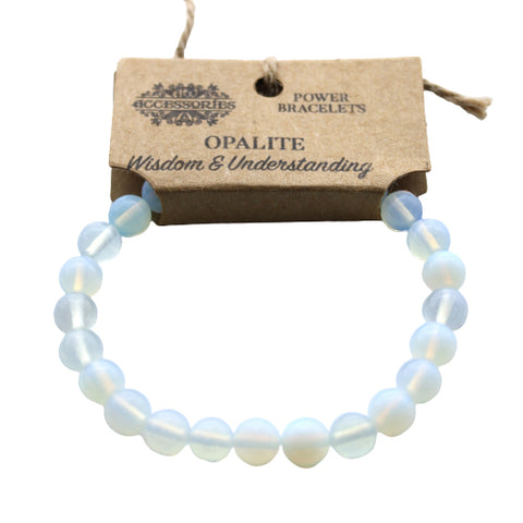 Calming & Cheering Pregnancy, Birth & Breastfeeding Bracelet (Opalite stone)