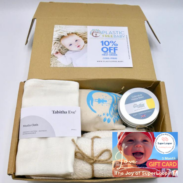 Plastic Free NEW BABY Gift Set and SuperLooper Subscription