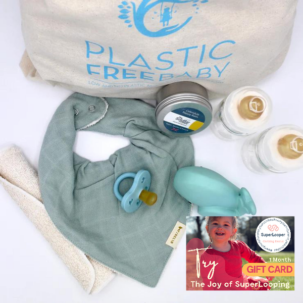 Plastic Free BABY ESSENTIALS GIFT SET and SuperLooper Subscription