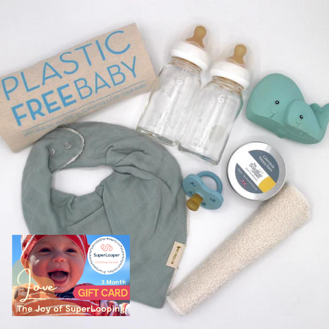 Plastic Free BABY ESSENTIALS GIFT SET and SuperLooper Subscription
