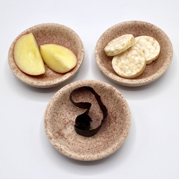Handcrafted ceramic baby weaning bowl