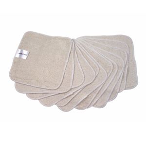 Reusable Bamboo Cotton Terry Wipes