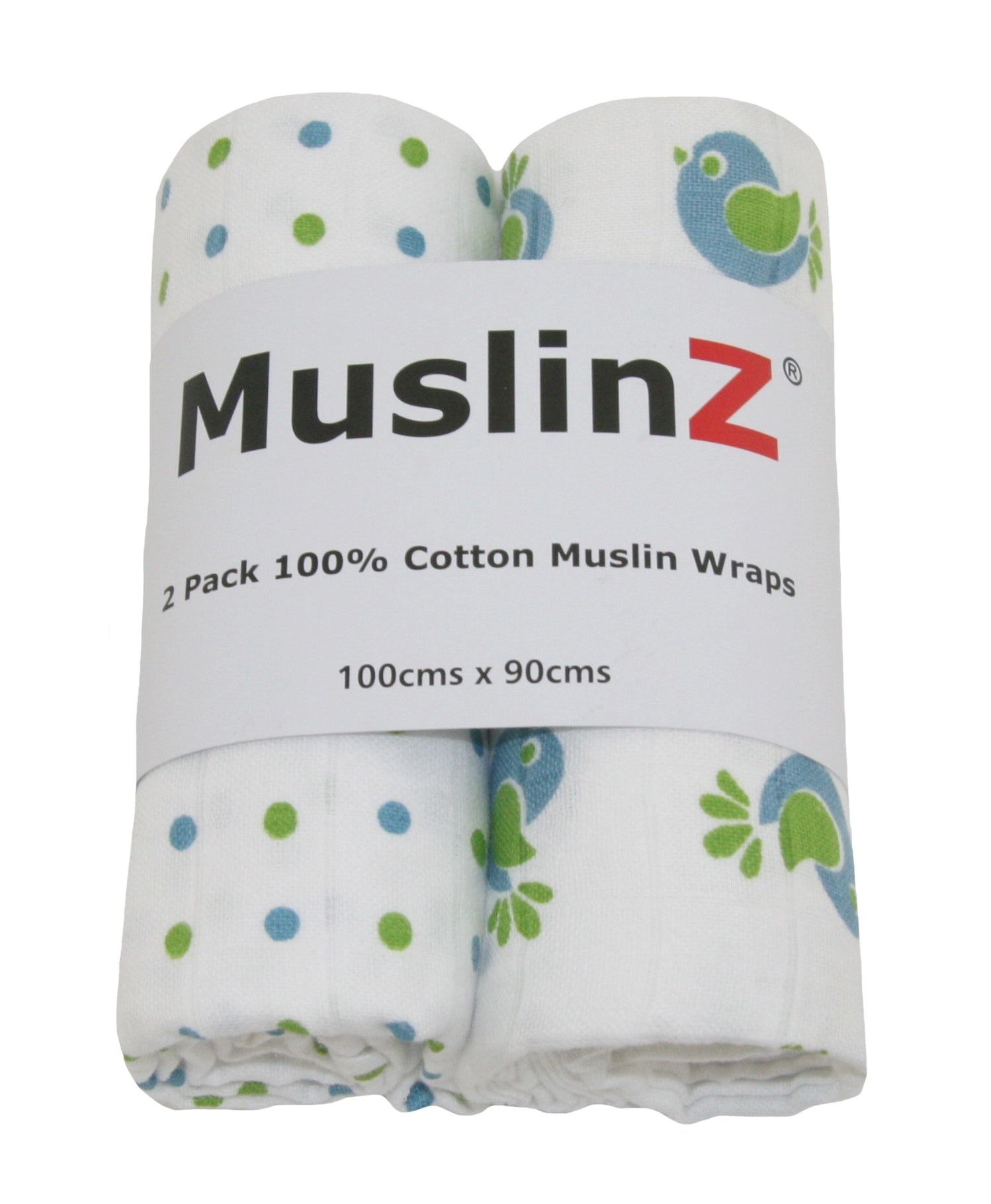 100% Cotton Muslin Swaddles