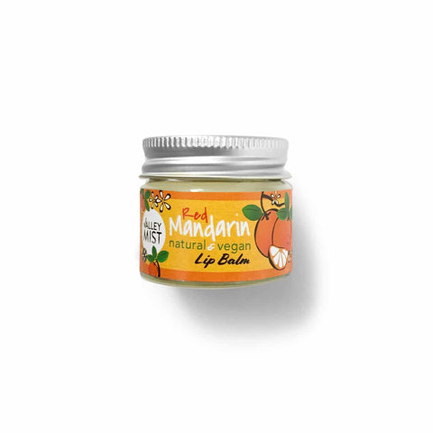 Vegan Lip Balm in jar - "Mandarin" Lip Balm