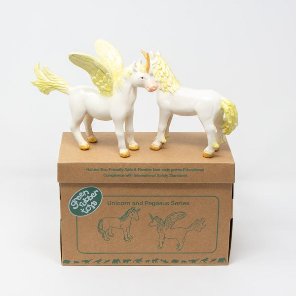 Natural Rubber Unicorn & Pegasus (set of 2)